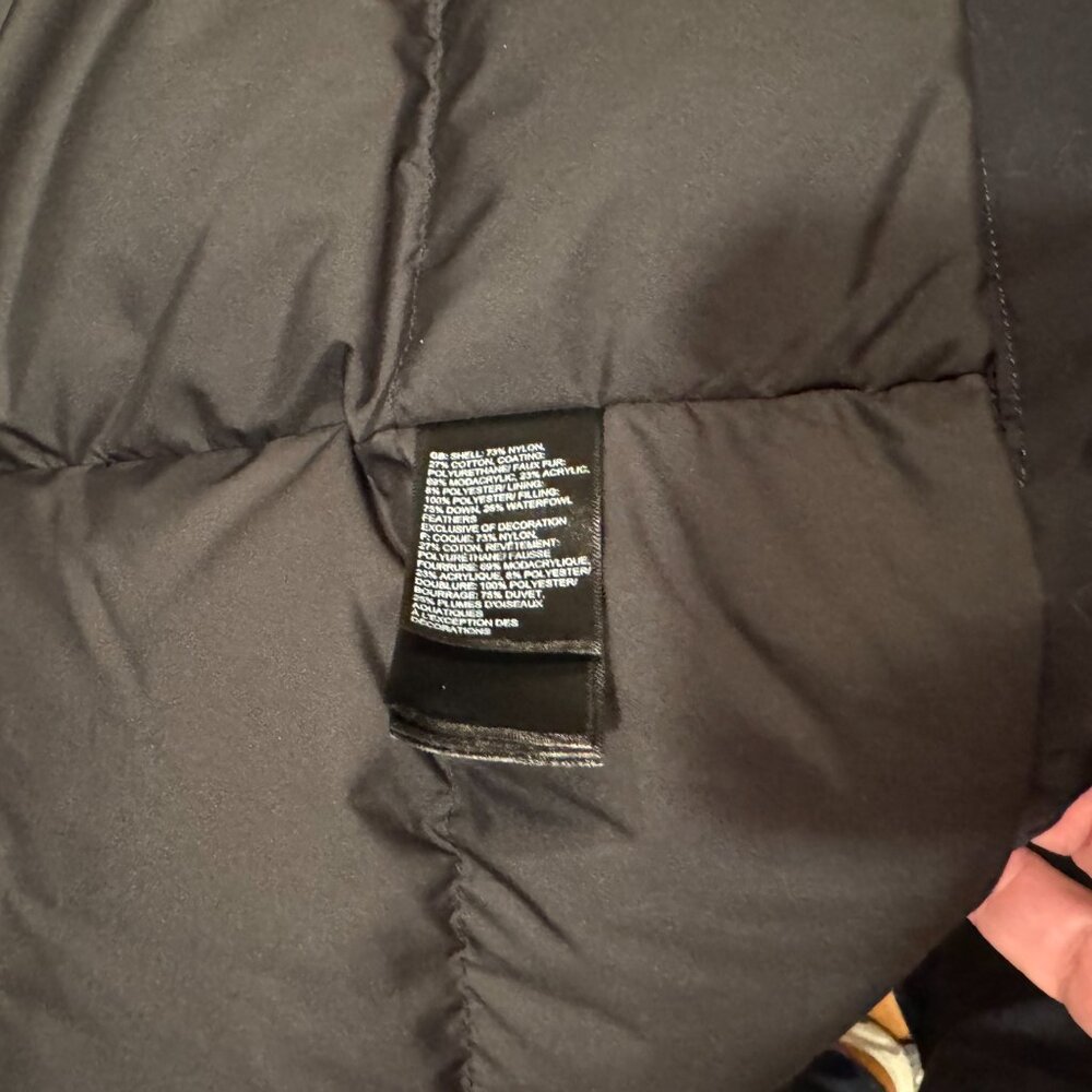 North Face Arctic Waterproof Down Parka with Faux Fur Trim NEW - Picture 8 of 12